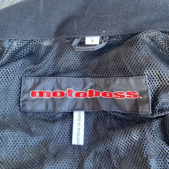 Motoboss Waterproof Men's Small Adjustable Riding Jacket - Picture 7 of 13